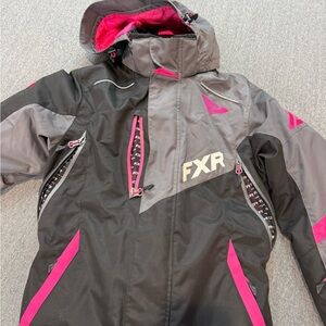 FXR Black and Pink Snow Jacket